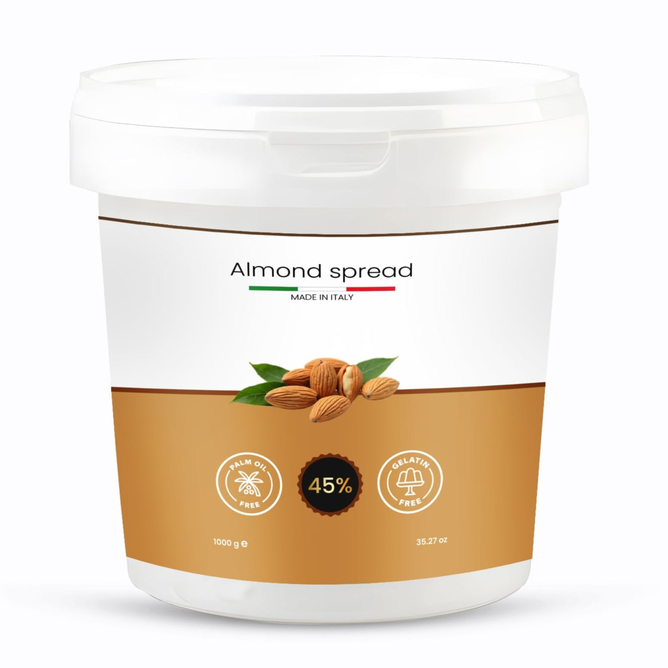 Almond Spread 45% 1 kg - Mandelkräm- Almond cream