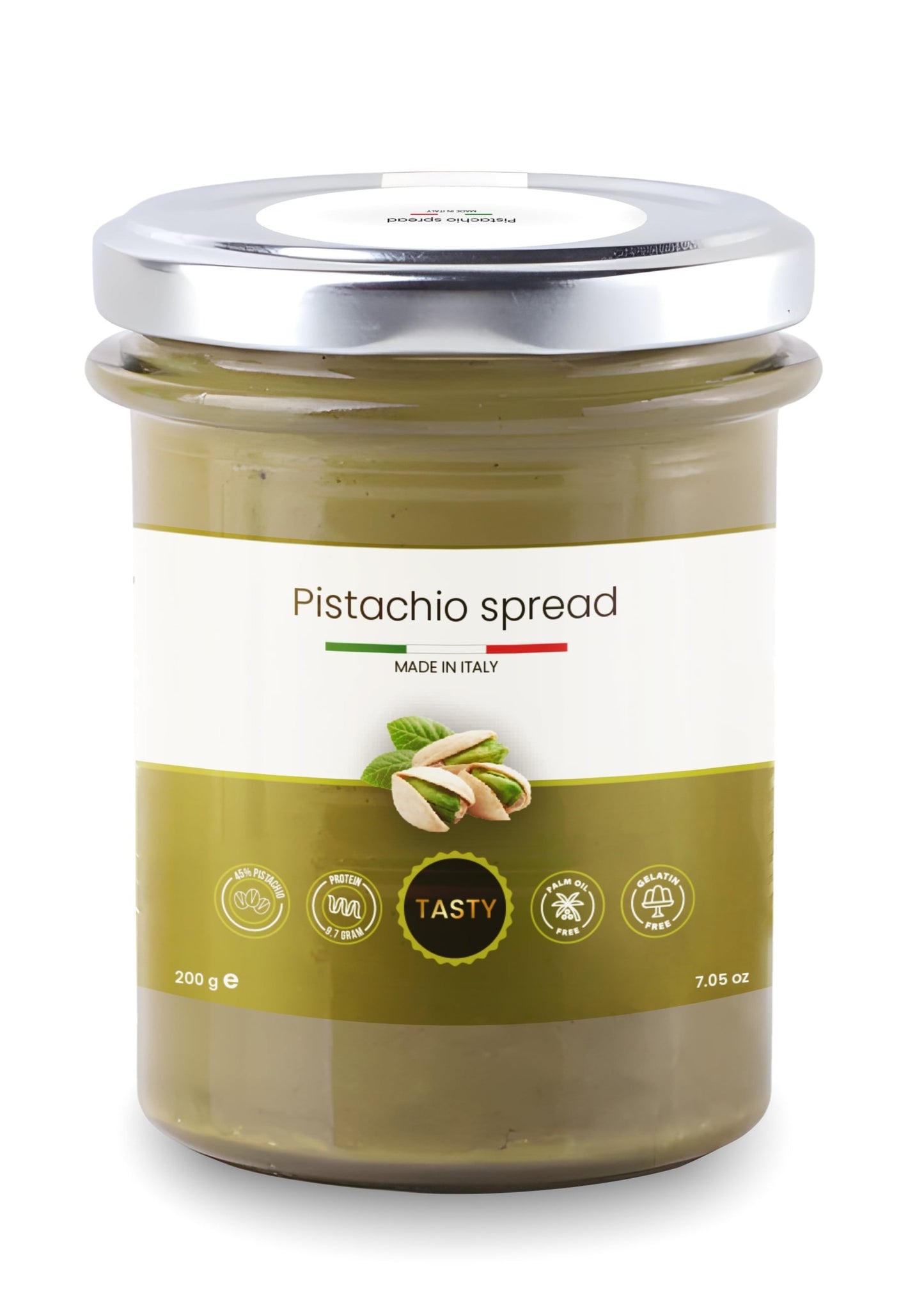 Pistachio Spread 45% 200 g  -  Pistagekräm -  Pistachio cream