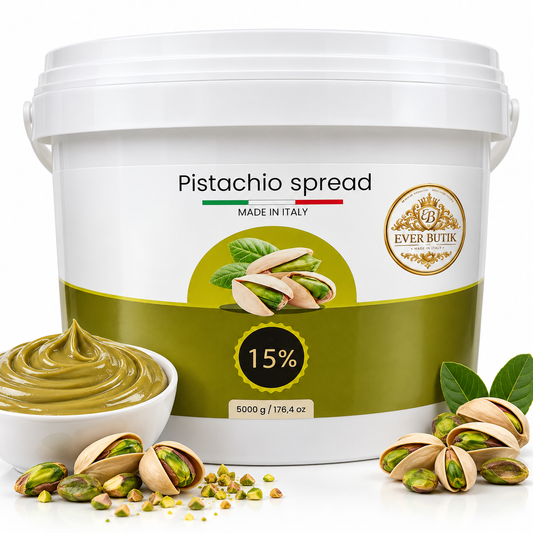 Pistachio Spread 15% 5kg  -  Pistagekräm - Pistachio cream