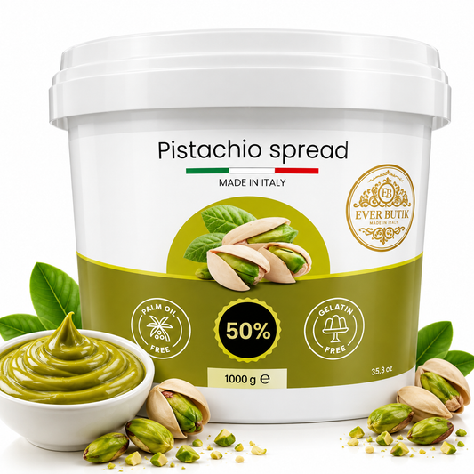 Pistachio Spread 50% 1 kg  -  Pistagekräm - Pistachio cream
