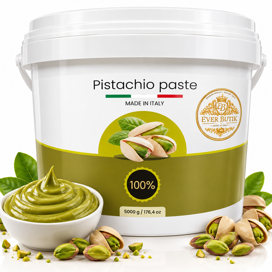 Pistachio Paste 100% 5kg  -  Pistagekräm 100% - Pistachio Paste cream