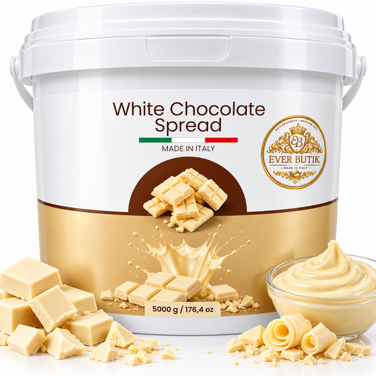 White Chocolate Spread 5 kg – Bredbar Vit Chokladkräm – White Chocolate Cream